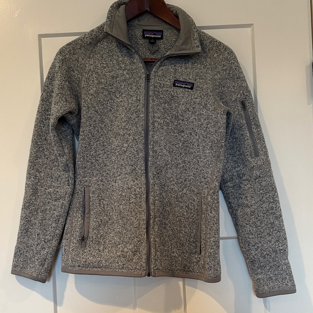 Patagonia Better Weather Birch White Fleece  size XS